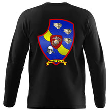 Load image into Gallery viewer, 3d LAR USMC long sleeve Unit T-Shirt, 3rd Light Armored Reconnaissance logo, USMC gift ideas for men, Marine Corp gifts men or women 3d LAR Unit Logo, 3d Light Armored Reconnaissance 
