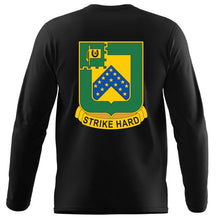 Load image into Gallery viewer, 16th Calvary Regiment Army Black Long Sleeve T-Shirt

