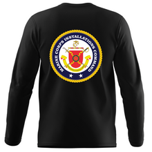 Load image into Gallery viewer, Marine Corps Installations Command Long Sleeve T-Shirt
