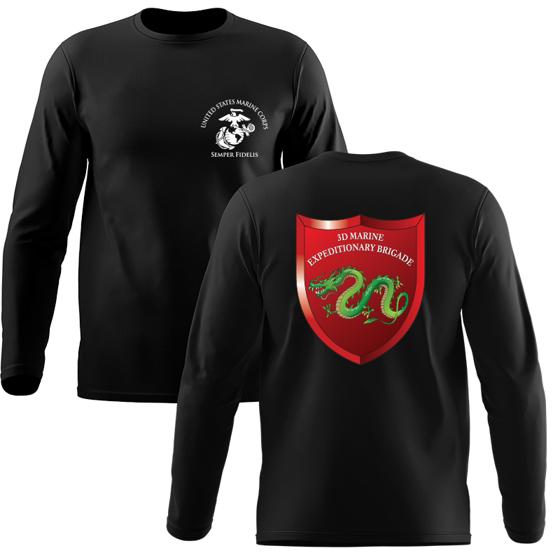 3D Marine Expeditionary Brigade Long Sleeve T-Shirt