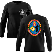 Load image into Gallery viewer, 2nd Bn 6th Marines USMC long sleeve Unit T-Shirt, 2nd Bn 6th Marines logo, USMC gift ideas for men, Marine Corp gifts men or women 2nd Bn 6th Marines 2d Bn 6th Marines 
