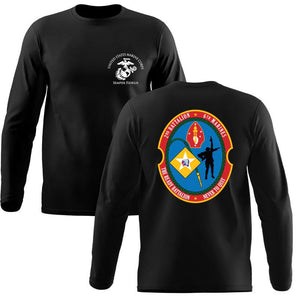 2nd Bn 6th Marines USMC long sleeve Unit T-Shirt, 2nd Bn 6th Marines logo, USMC gift ideas for men, Marine Corp gifts men or women 2nd Bn 6th Marines 2d Bn 6th Marines 