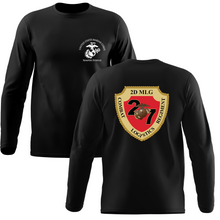 Load image into Gallery viewer, CLR-27 Marines Long Sleeve T-Shirt - USMC Unit
