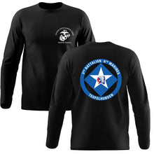 Load image into Gallery viewer, 3rd Bn 6th Marines Marines Long Sleeve T-Shirt, 3rd battalion 6th Marines, 3/6 unit t-shirt
