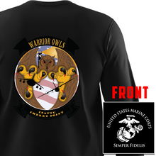 Load image into Gallery viewer, Center for Naval Aviation Technical Training Cherry Point Long Sleeve T-Shirt, CNATT Cherry Point unit t-shirt, USMC CNATT Cherry Point, Center for Naval Aviation Technical Training Cherry Point t-shirt, CNATT Cherry Point Long Sleeve Black T-Shirt
