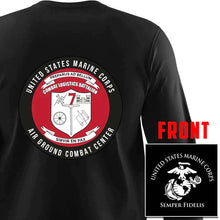 Load image into Gallery viewer, Combat Logistics Battalion 7 USMC long sleeve Unit T-Shirt, CLB-7, USMC gift ideas for men, USMC unit gear, CLB-7 logo, Combat Logistics Battalion 7 logo, Marine Corp gifts men or women 
