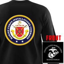 Load image into Gallery viewer, Marine Corps Installations Command Long Sleeve T-Shirt
