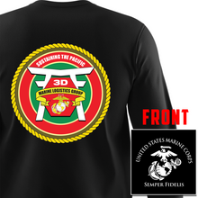 Load image into Gallery viewer, 3D Marine Logistics Group (3D MLG) Long Sleeve T-Shirt
