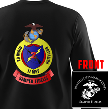 Load image into Gallery viewer, 2D Radio Battalion - USMC Unit Long Sleeve T-Shirt
