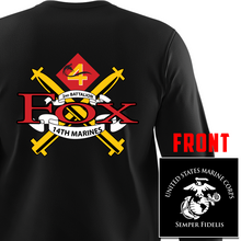 Load image into Gallery viewer, Fox Co 2nd Battalion 14th Marines Long Sleeve T-Shirt
