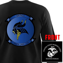 Load image into Gallery viewer, VMFA-225 Long Sleeve T-Shirt, Marine Fighter Attack Squadron 225
