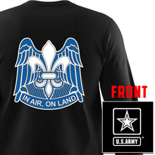 Load image into Gallery viewer, 82nd Airborne US Army long sleeve Command T-Shirt, 82nd Airborne logo, US Army gift ideas for men, Army gifts for women 82nd Airborne 82nd Airborne Division 
