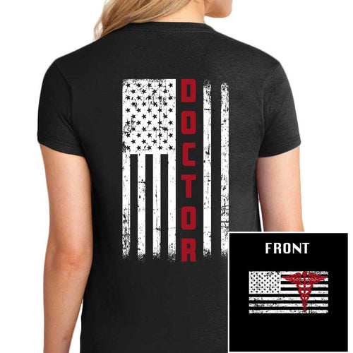 Ladie's Doctor T-Shirt - First Responder Shirt for Women