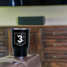 Load image into Gallery viewer, 3rd MSOB USMC Unit logo tumbler, 3rd Marine Special Forces coffee cup, 3rd MSOB USMC, Marine Corp gift ideas, USMC Gifts for women 
