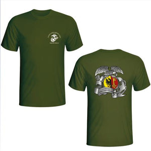 Marine Security Guard Geneva Army Green T-Shirt