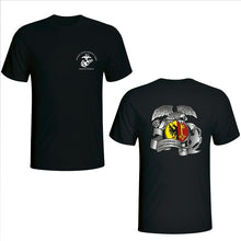 Load image into Gallery viewer, Marine Security Guard Geneva Black T-Shirt
