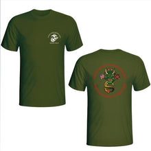 Load image into Gallery viewer, Marine Security Guard Hong Kong Army Green T-Shirt
