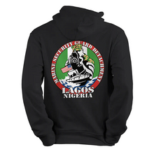 Load image into Gallery viewer, MSG Lagos Nigeria Black Sweater
