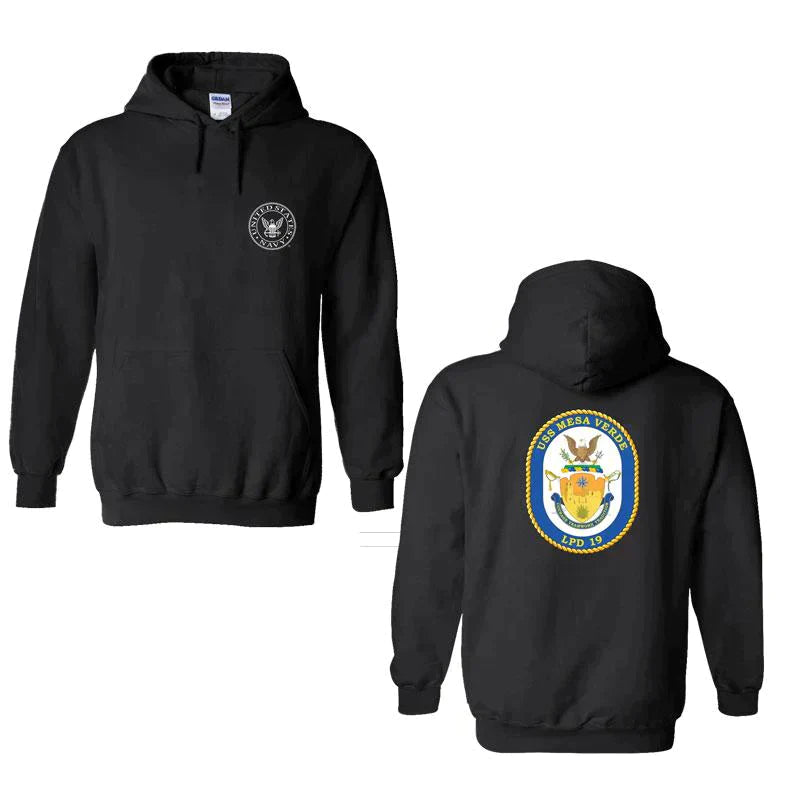 USS Mesa Verde Sweatshirt, USS Mesa Verde LPD-19, LPD-19, USN LPD-19
