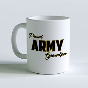 Proud Army Grandpa Mug