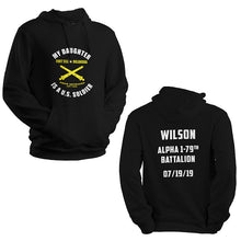 Load image into Gallery viewer, Custom Army Family Day Sweatshirts
