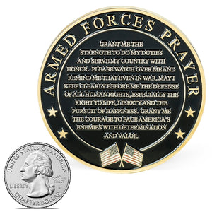 US Navy Prayer Coin, US Sailor gift for men or women, Navy Gift, gifts for Sailors, US Navy Challenge Coin, Prayer coin