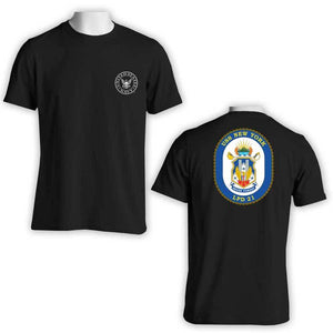 USS New York T-Shirt, USS Navy T-Shirt, US Navy Apparel, LPD 21, LPD 21 T-Shirt