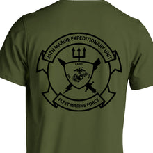 Load image into Gallery viewer, 26th MEU Marines USMC Unit Long Sleeve T-Shirt
