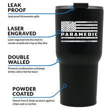 Load image into Gallery viewer, Paramedic First Responder Tumbler, Paramedic Tumbler, First responder tumbler
