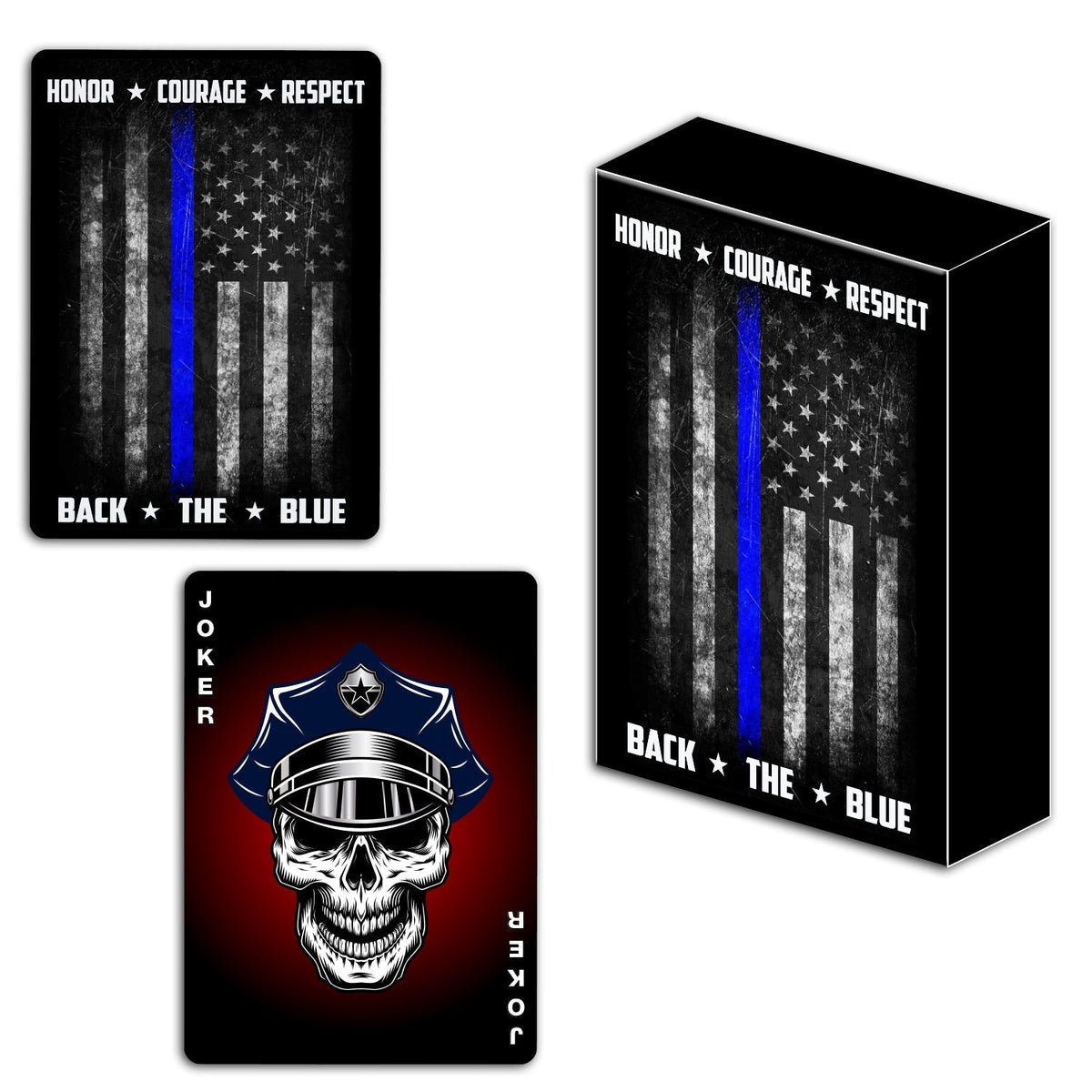 Police Professional Quality Playing Cards – Custom Police Officer Gift ...