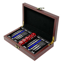 Load image into Gallery viewer, Police Playing Cards And Dice Gift Box Set
