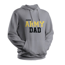 Load image into Gallery viewer, Grey Proud Army Dad Sweatshirt
