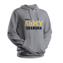Load image into Gallery viewer, Grey Proud Army Grandma Sweatshirt
