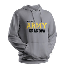 Load image into Gallery viewer, Grey Proud Army Grandpa Sweatshirt
