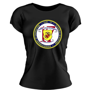 CLR-17 Unit Logo Black Short Sleeve Women's T-Shirt