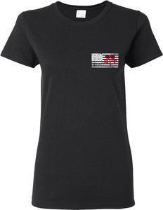 Ladies Respiratory Therapist First Responder T-Shirt - First Responder Shirt for Women, Respiratory Therapist T-Shirt, Covid-19