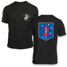 Load image into Gallery viewer, 2nd MSOB Unit T-Shirt, USMC Unit T-Shirt, USMC Custom unit gear
