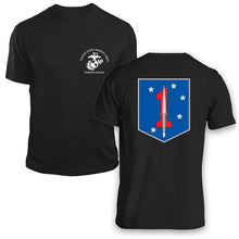 Load image into Gallery viewer, 1st MSOB USMC Unit T-Shirt, 1st MSOB logo, USMC gift ideas for men, Marine Corp gifts men or women 1st MSOB 1st Marine Raider Bn 
