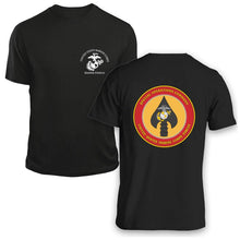 Load image into Gallery viewer, MSOB USMC Unit T-Shirt, MSOB logo, USMC gift ideas for men, Marine Corp gifts men or women Marine Special Operations Battalion
