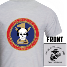 Load image into Gallery viewer, 1st Radio Battalion USMC Unit T-Shirt, 1st Radio Bn T-Shirt, USMC Unit T-Shirt, 1st Radio Battalion Unit T-Shirt, I Marine Expeditionary Force
