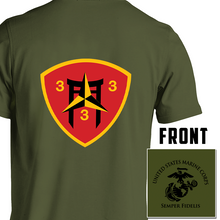 Load image into Gallery viewer, 3rd Bn 3rd Marines Unit T-Shirt

