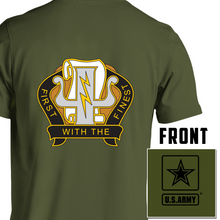 Load image into Gallery viewer, 1st Psychological Operations Battalion Army Unit T-Shirt- MADE IS THE USA
