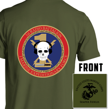 Load image into Gallery viewer, 1st Radio Battalion USMC Unit T-Shirt, 1st Radio Bn T-Shirt, USMC Unit T-Shirt, 1st Radio Battalion Unit T-Shirt, I Marine Expeditionary Force
