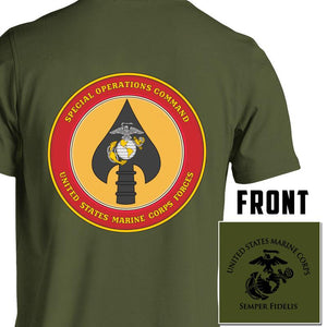MARSOC, MARSOC Unit T-Shirt, USMC MARSOC, United States Marine Corps Forces Special Operations Command