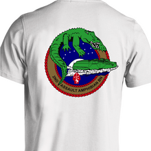 Load image into Gallery viewer, 2nd Assault Amphibian Battalion USMC Unit T-Shirt, 2d AABN USMC Unit logo, USMC gift ideas for men, Marine Corp gifts men or women 2nd AABN 

