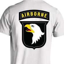 Load image into Gallery viewer, 101st Airborne US Army Unit T-Shirt, 101st Airborne logo, US Army gift ideas for men, Army gifts men or women 101st Airborne 101st Airborne Division 
