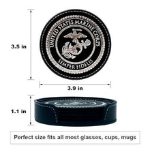 Load image into Gallery viewer, Dimensions for Coasters
