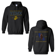 Load image into Gallery viewer, Marine Corps USMC Fraternity Hoodie-Parris Island or MCRD San Diego
