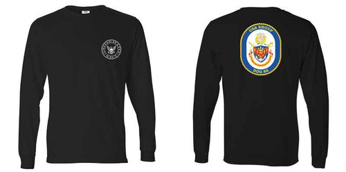 USS Shoup Long Sleeve T-Shirt, DDG-86