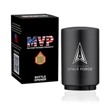 Load image into Gallery viewer, Space Force Push Down-Pop Off Bottle Opener
